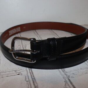 🧵 Yoder Leather Co. Premium Genuine Leather Belt – Size 40 Classic Black ·